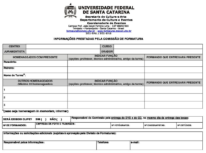 Entrega do Formulário